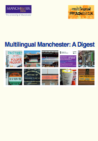 Front cover of: Multilingual Manchester: A Digest