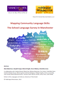 Front cover of: The School Language Survey in Manchester